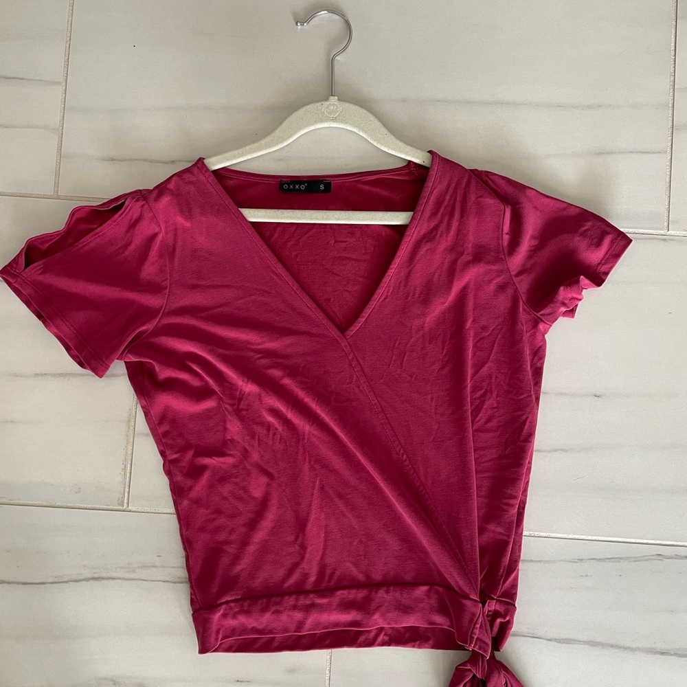 Small pink top Oxxo